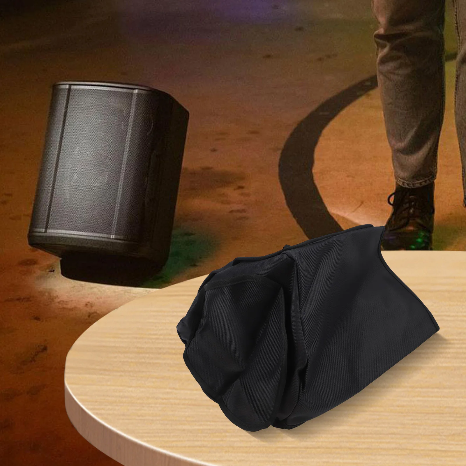 Удобный в транспортировке нейлоновый пылезащитный чехол для колонки Bose S1 Pro+ с надежной фиксацией и ручкой для легкой переноски
Удобный в транспортировке нейлоновый пылезащитный чехол для колонки Bose S1 Pro+ с надежной фиксацией и ручкой для легкой переноски