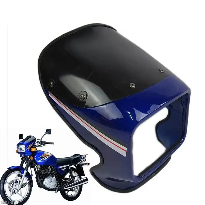 Motorcycle Wind-Shield for Haojue Suzuki Qjmotor Haojin Lifan Loncin Head Light Cover GS125 HJ125 QS125 QJ125 Front Cowling Case
Motorcycle Wind-Shield for Haojue Suzuki Qjmotor Haojin Lifan Loncin Head Light Cover GS125 HJ125 QS125 QJ125 Front Cowling Case