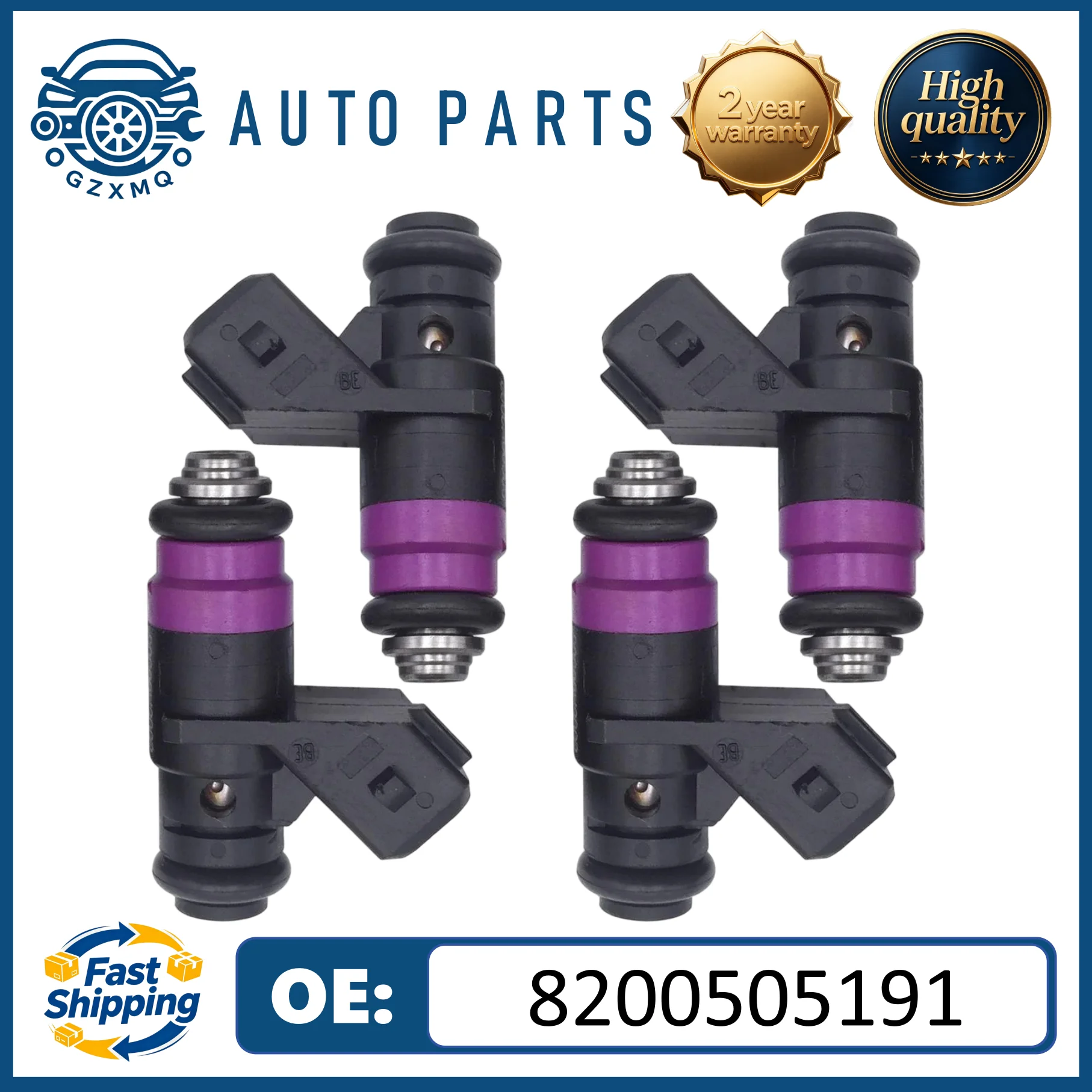 4pcs Fuel Injector 8200505191 For Renault Clio Laguna Megane Scenic 1.4L 1.6L High quality
4pcs Fuel Injector 8200505191 For Renault Clio Laguna Megane Scenic 1.4L 1.6L High quality