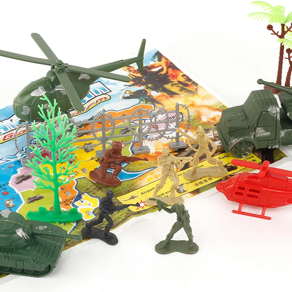 61Pcs Military Sand Table Playset Assorted Colors for Kids Imaginative Pretend Game Party Favor Birthday Gift
61Pcs Military Sand Table Playset Assorted Colors for Kids Imaginative Pretend Game Party Favor Birthday Gift