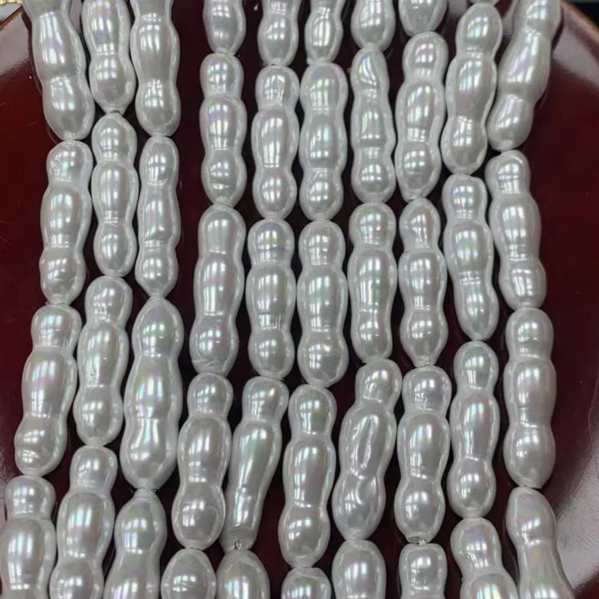 7x28mm White Round Pod-shaped Natural Freshwater Shell Bead Jewelry Make DIY Necklace Bracelet Earring Accessory Fashion Gift
7x28mm White Round Pod-shaped Natural Freshwater Shell Bead Jewelry Make DIY Necklace Bracelet Earring Accessory Fashion Gift