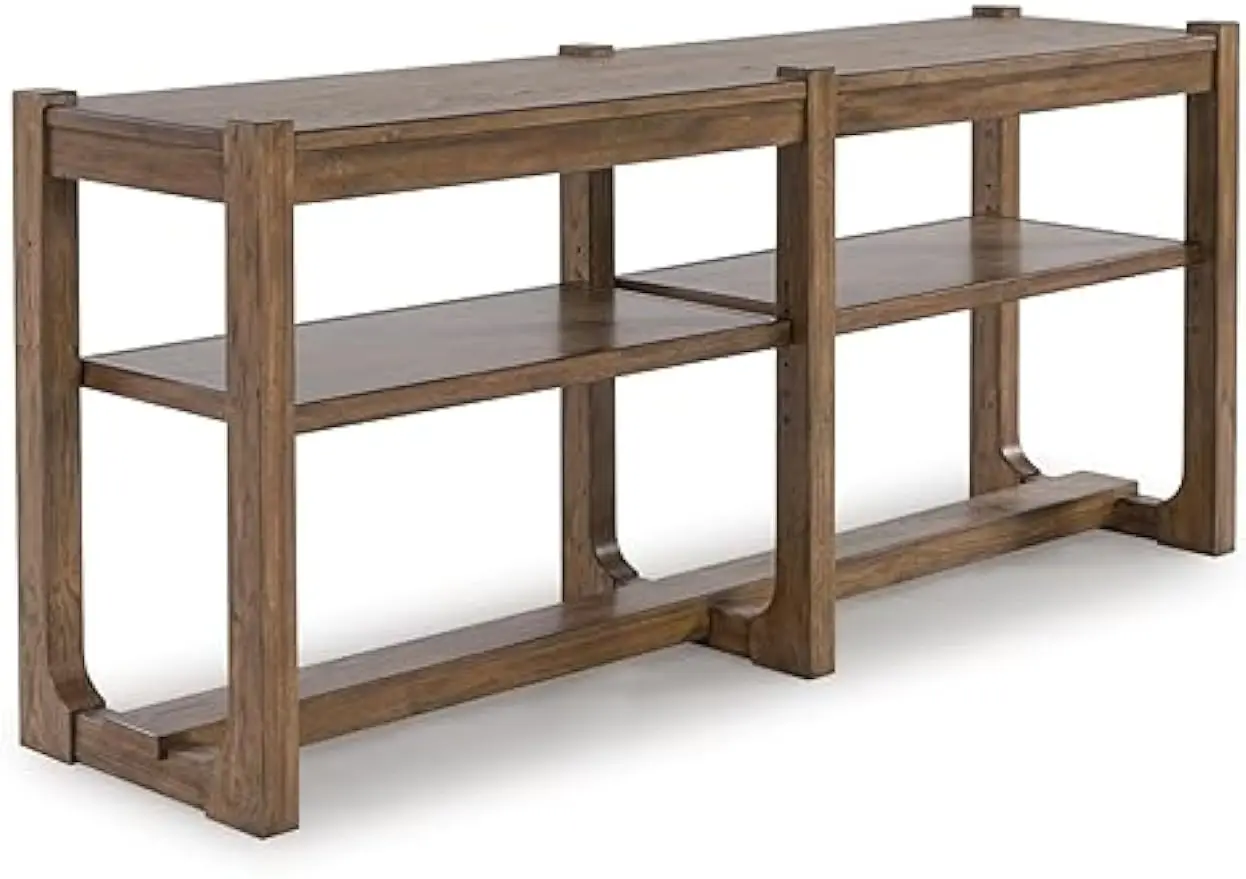 Signature Design by Ashley Cabalynn Farmhouse Sofa Table with 2 Adjustable Shelves, Light Brown
Signature Design by Ashley Cabalynn Farmhouse Sofa Table with 2 Adjustable Shelves, Light Brown