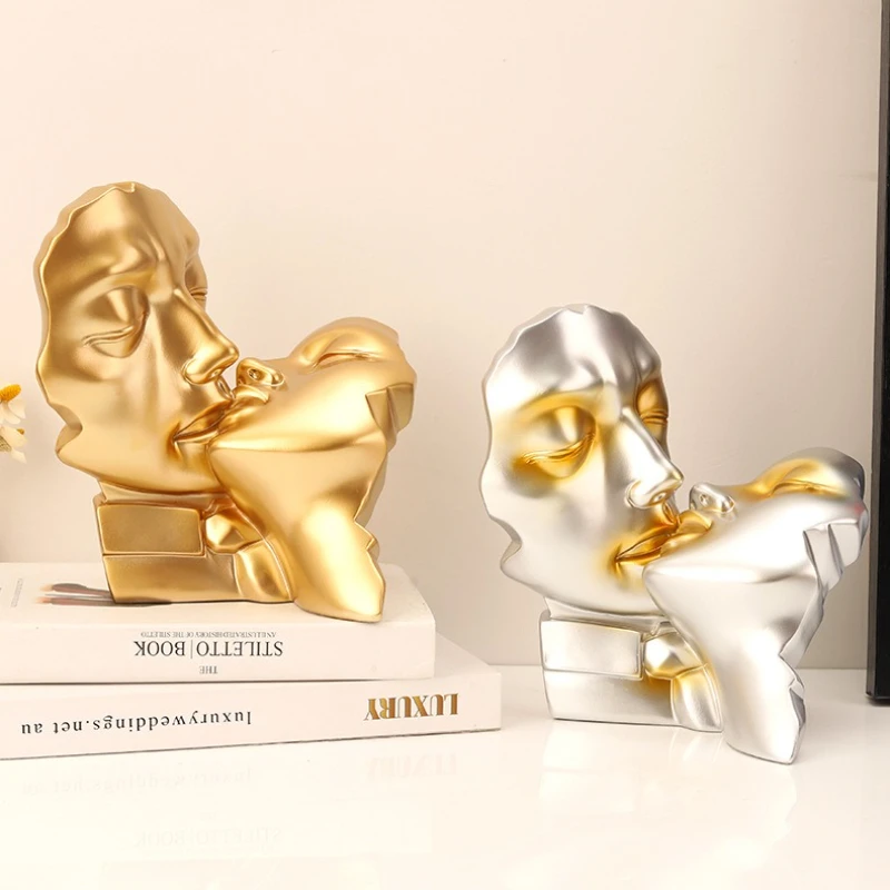 Couple Statues, Home Decoration Enthusiasts Kiss Couple Statues, Abstract Decoration Suitable for Living Rooms and Offices.
Couple Statues, Home Decoration Enthusiasts Kiss Couple Statues, Abstract Decoration Suitable for Living Rooms and Offices.