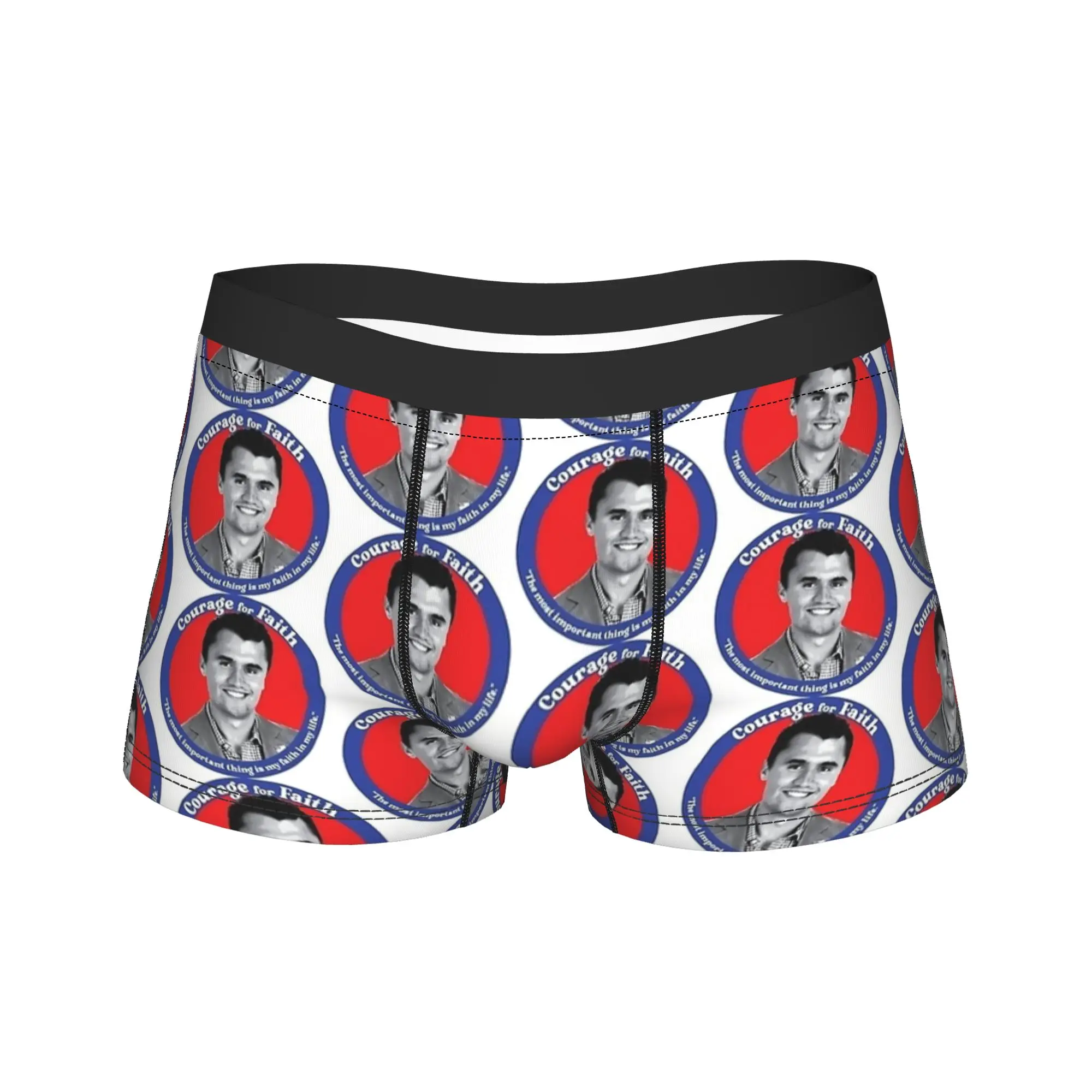 Charlie Kirk Courage Boxer Shorts 3D Pouch Underwear Hot Sale Printing Boxer Brief Funny Males Underpants Plus Size
Charlie Kirk Courage Boxer Shorts 3D Pouch Underwear Hot Sale Printing Boxer Brief Funny Males Underpants Plus Size
