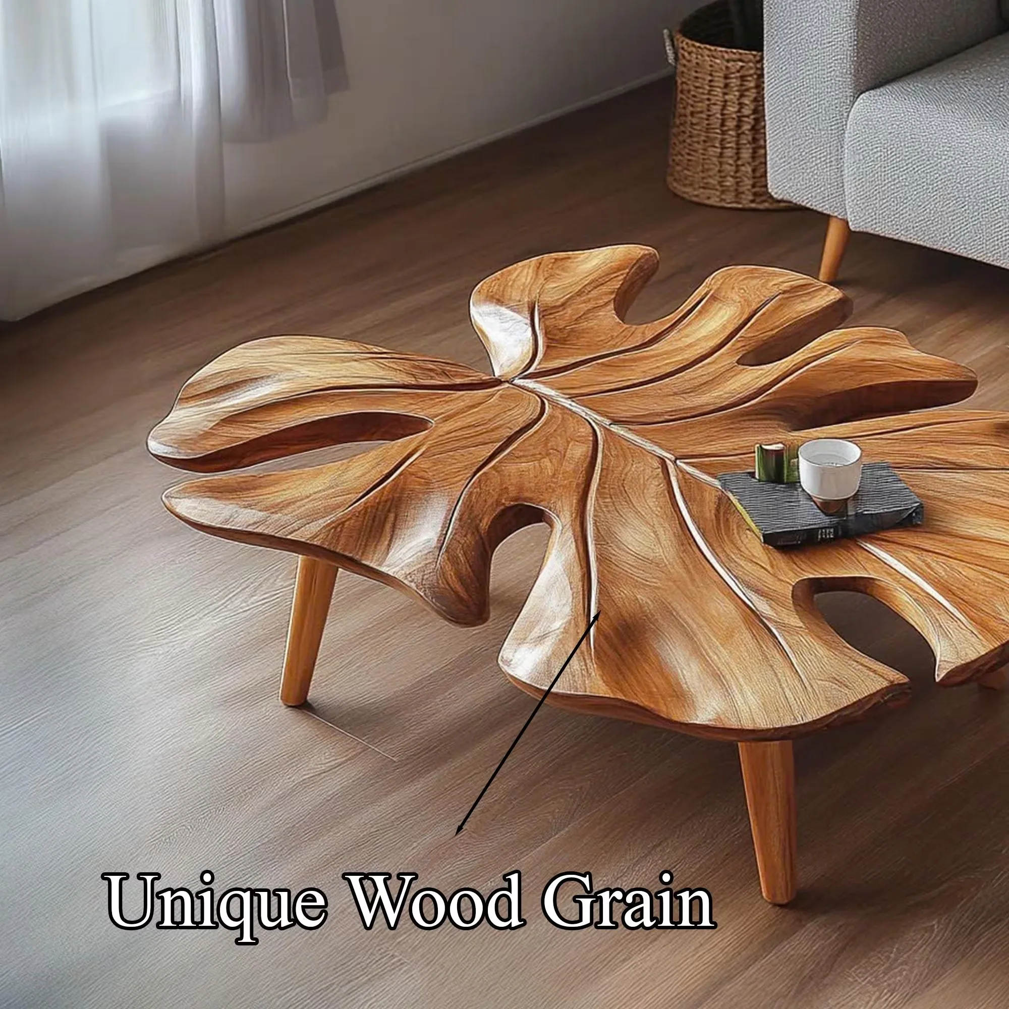 Wholesale Modern Walnut Loose Edge Coffee Table Unique Living Room Decorative Furniture Made in Vietnam
Wholesale Modern Walnut Loose Edge Coffee Table Unique Living Room Decorative Furniture Made in Vietnam