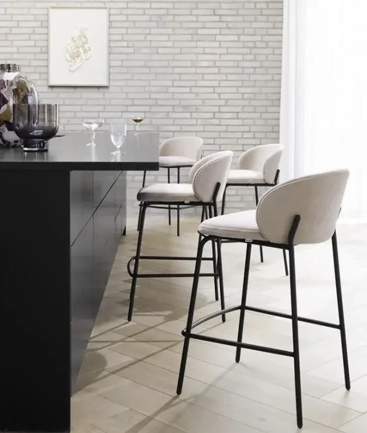 For MORE DESIGN Wholesale Household Coffee House Ironwork Leather Cushion Home bar Dining Kitchen Restaurant High bar Chair
For MORE DESIGN Wholesale Household Coffee House Ironwork Leather Cushion Home bar Dining Kitchen Restaurant High bar Chair