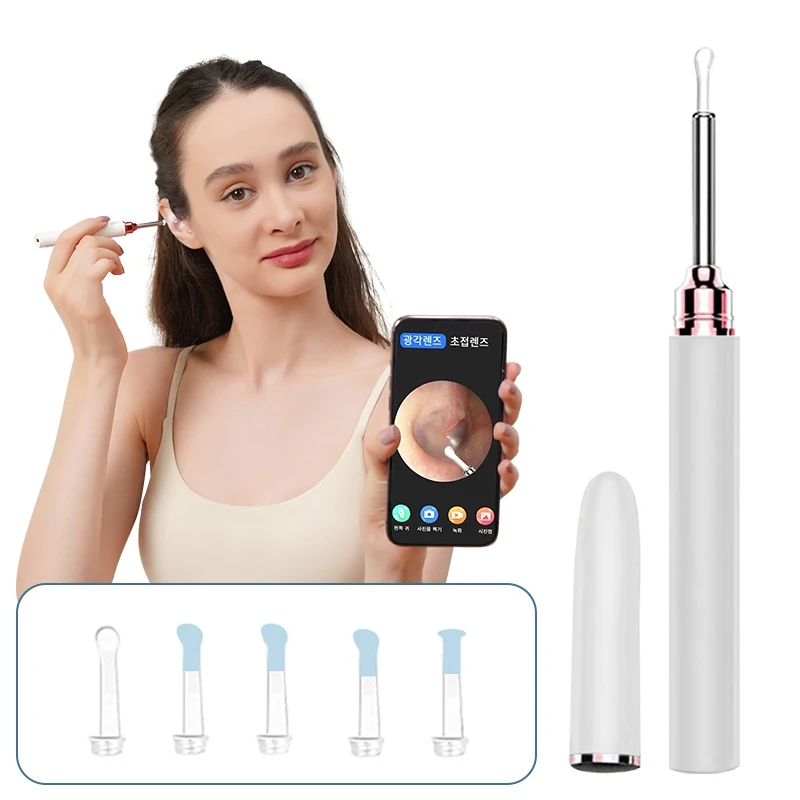 KIBOER Smart Priny Ears Endoscope Ear-Ear 500W High-definition LED Light-soft head USB Charging
KIBOER Smart Priny Ears Endoscope Ear-Ear 500W High-definition LED Light-soft head USB Charging