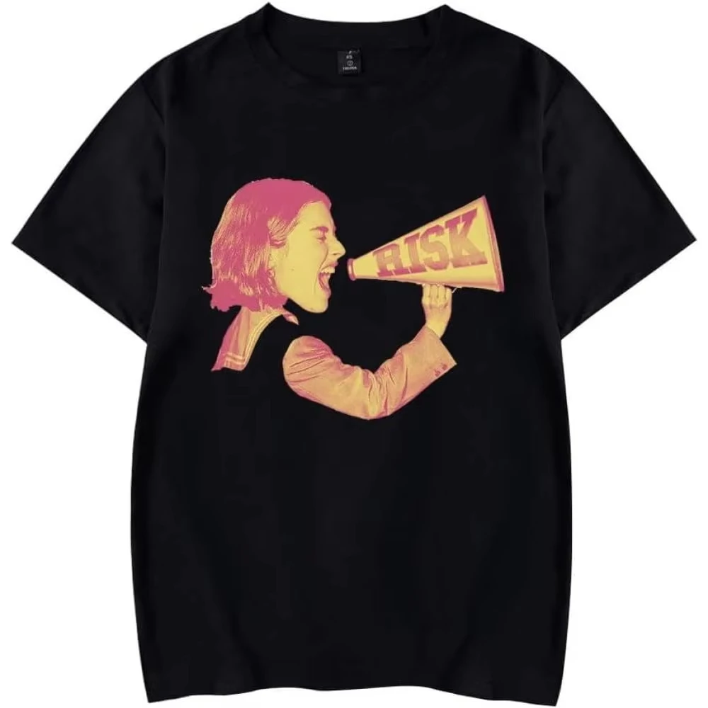 Gracie Abrams Risk Merch Short Sleeve T-shirt Unisex Fashion Crew Neck Top Trendy T-shirt Summer Casual Cotton
Gracie Abrams Risk Merch Short Sleeve T-shirt Unisex Fashion Crew Neck Top Trendy T-shirt Summer Casual Cotton
