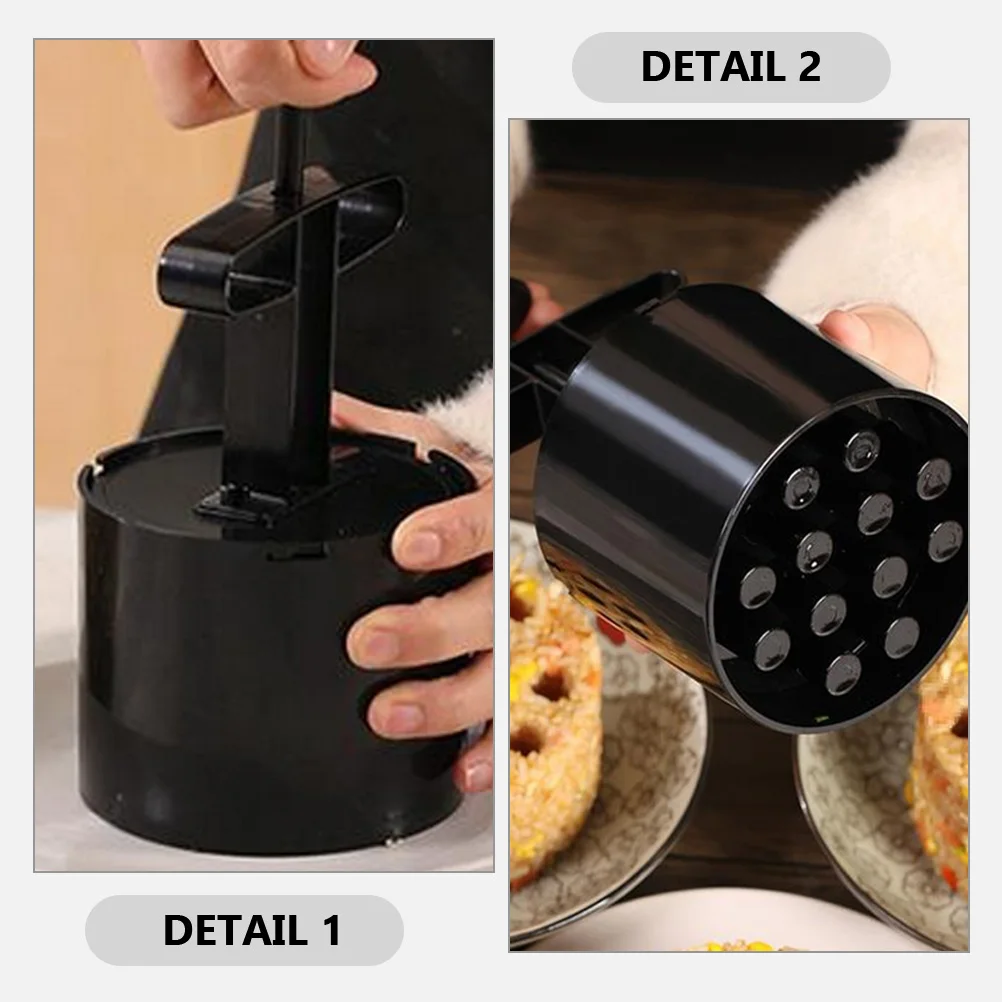 Kitchen Cake Mold Set Heavy Duty Plastic Briquette Making Machine for Rice Ball Shaping Mousse Ring Cold Dish Styling
Kitchen Cake Mold Set Heavy Duty Plastic Briquette Making Machine for Rice Ball Shaping Mousse Ring Cold Dish Styling