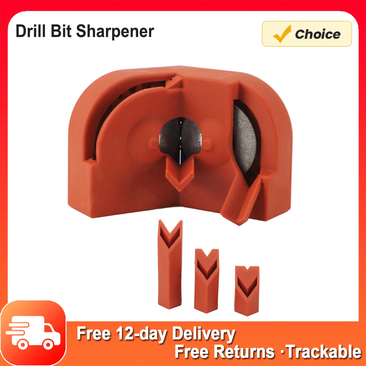 Portable Drill Bit Sharpening Tool Efficient Multipurpose Drill Bit Sharpener Wear Proof for Carbide Cobalt Drill Bits Orange
Portable Drill Bit Sharpening Tool Efficient Multipurpose Drill Bit Sharpener Wear Proof for Carbide Cobalt Drill Bits Orange