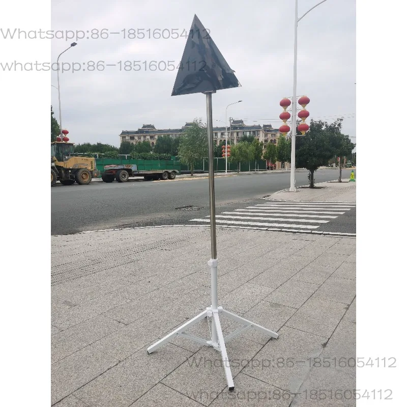Customized 1.5m high stainless steel angle inverse customizable arbitrary radar corner reflector
Customized 1.5m high stainless steel angle inverse customizable arbitrary radar corner reflector