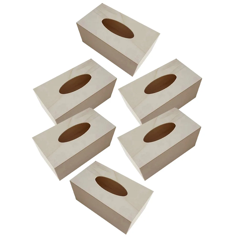 6 Pcs Tissue Box Wooden Container Craft Holder Empty Boxes Blank Crafting Paper Holder Napkin Dispenser Clay Material Storage
6 Pcs Tissue Box Wooden Container Craft Holder Empty Boxes Blank Crafting Paper Holder Napkin Dispenser Clay Material Storage