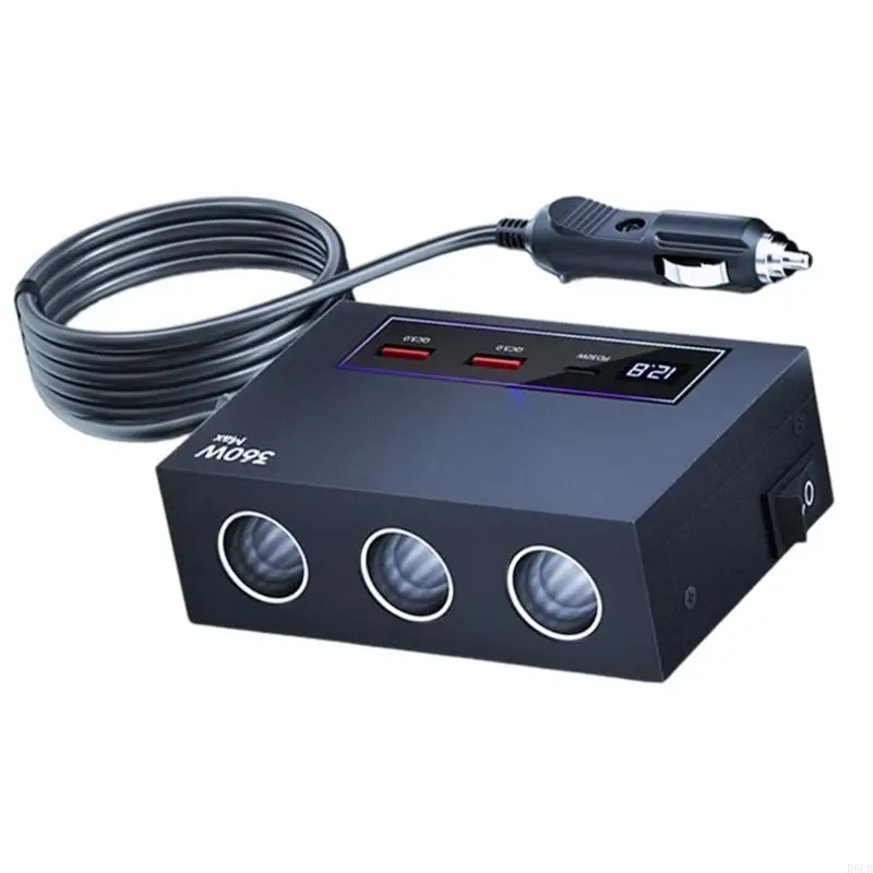 Small 12V 24V Energy Converter With Multiple USB Ports And Cable R6FB
Small 12V 24V Energy Converter With Multiple USB Ports And Cable R6FB