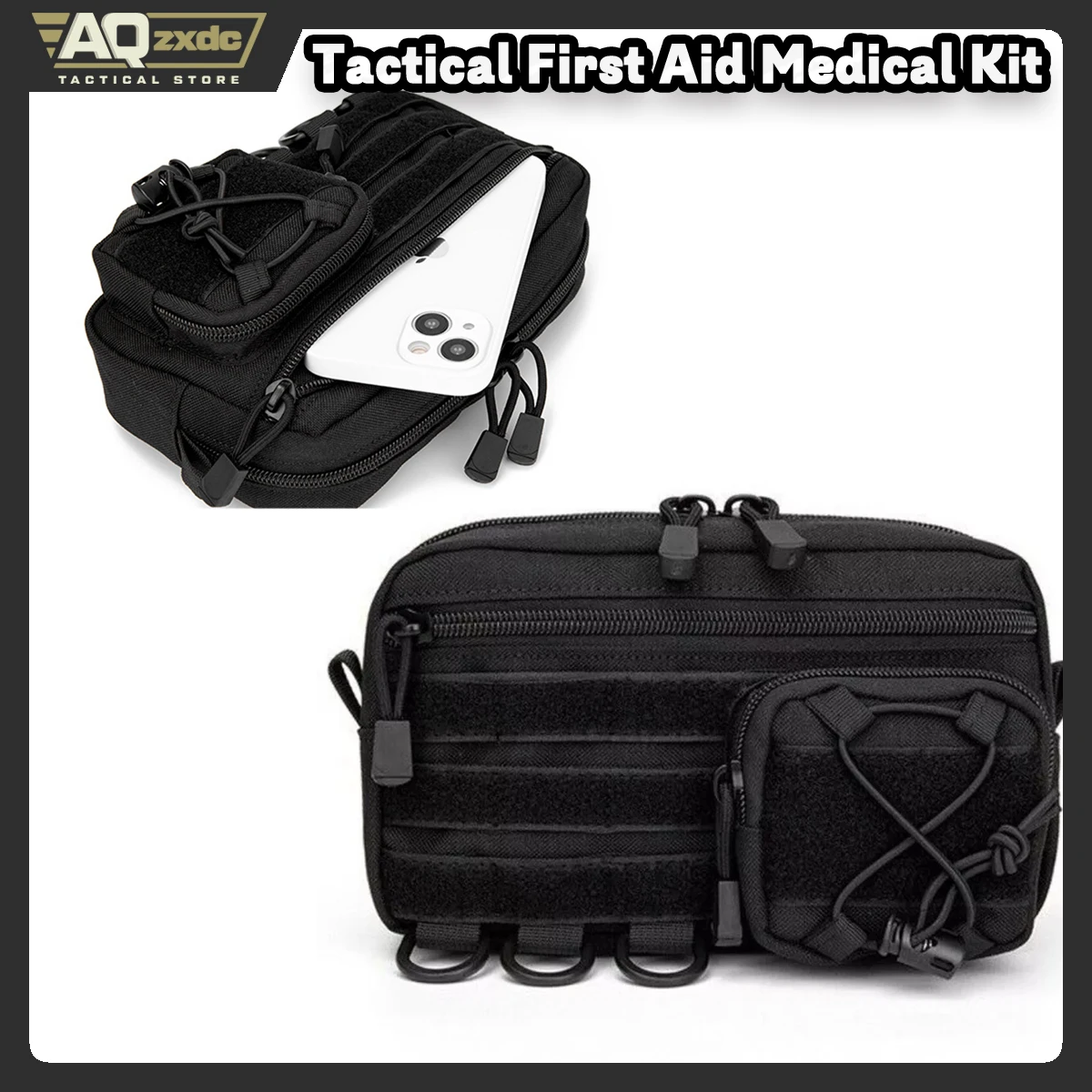 Tactical First Aid Medical Kit Molle System Webbing Attachment Waist Bag Tool Bag Storage Bag Sundries Bag For Outdoor Airsoft
Tactical First Aid Medical Kit Molle System Webbing Attachment Waist Bag Tool Bag Storage Bag Sundries Bag For Outdoor Airsoft