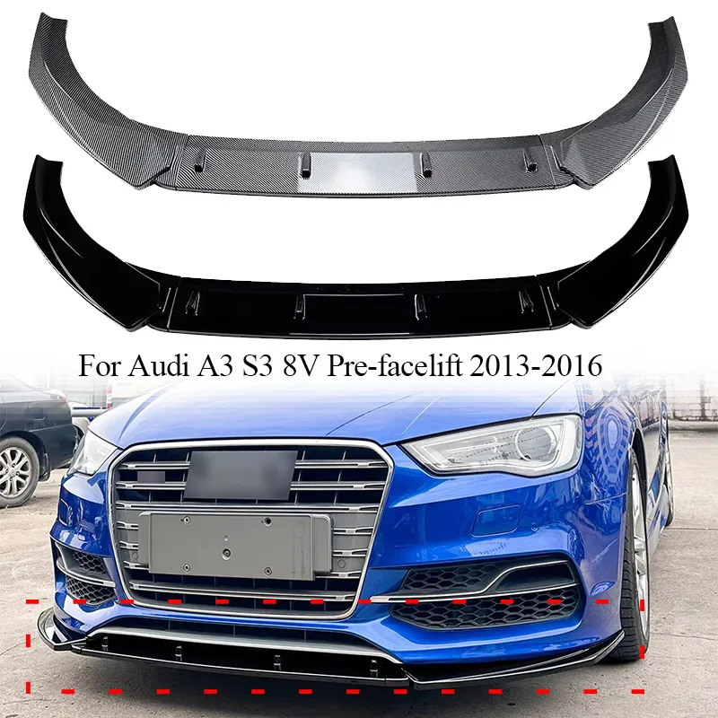 Спойлер на передний бампер автомобиля для Audi A3 S3 8V Pre-facelift 2013 2014 2015 2016, автомобильный передний разделитель губ, диффузор, комплект кузова, крышка
Спойлер на передний бампер автомобиля для Audi A3 S3 8V Pre-facelift 2013 2014 2015 2016, автомобильный передний разделитель губ, диффузор, комплект кузова, крышка