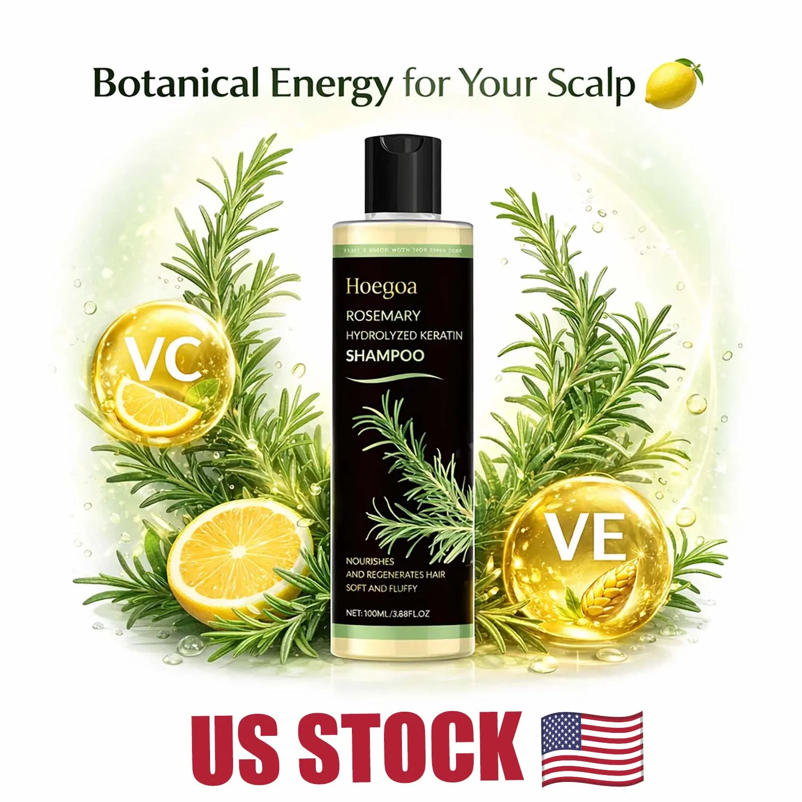 Шампунь для укрепления волос с розмарином, питательный с витамином Е, для густоты и объема, 100 мл
Шампунь для укрепления волос с розмарином, питательный с витамином Е, для густоты и объема, 100 мл