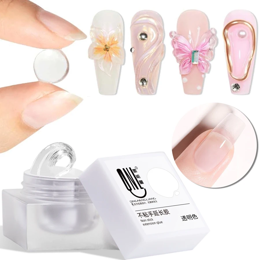 QINGNENGLIANG 5g 3 Colors Non-stick Solid Builder Nail Gel Elastic Carving Extension Gel For DIY 3D Nail Art Manicure Salon Use
QINGNENGLIANG 5g 3 Colors Non-stick Solid Builder Nail Gel Elastic Carving Extension Gel For DIY 3D Nail Art Manicure Salon Use