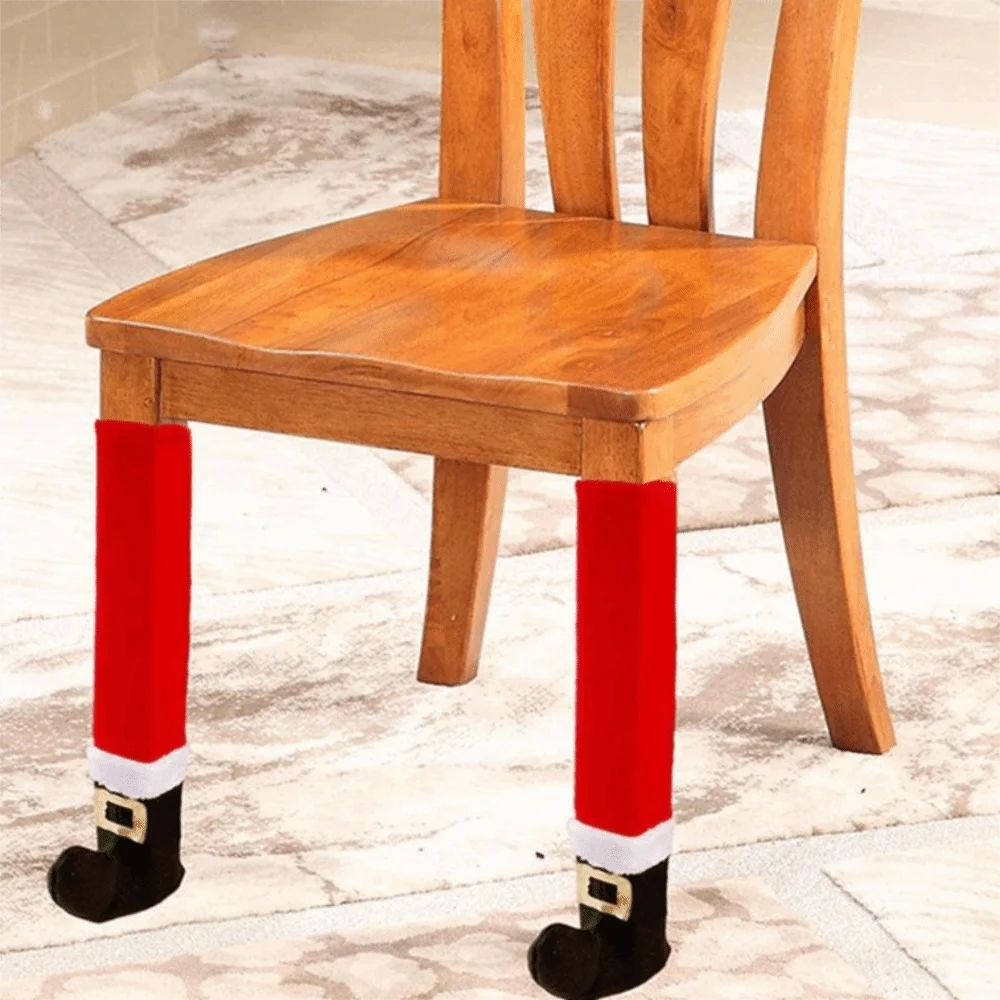4pcs Elastic Band Design Santa Claus Table Leg Cover Universal DIY Christmas Chair Foot Cover Long Cloth Furniture Feet Sleeve
4pcs Elastic Band Design Santa Claus Table Leg Cover Universal DIY Christmas Chair Foot Cover Long Cloth Furniture Feet Sleeve