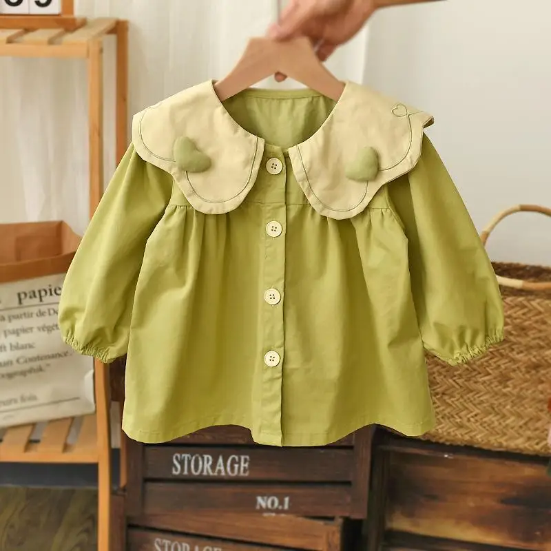 Girls' Coat 2024 Spring Clothing New Foreign Fashion Children's Han Fan Trendy Clothes Baby Trench Coat Little Princess Top
Girls' Coat 2024 Spring Clothing New Foreign Fashion Children's Han Fan Trendy Clothes Baby Trench Coat Little Princess Top