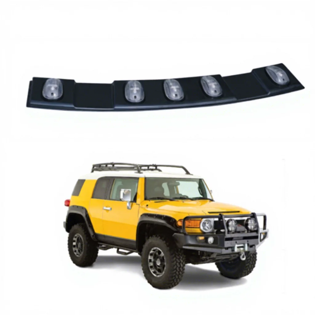 New FJ Cruiser Offroad Parts LED Roof Light for Car Exterior Accessories
New FJ Cruiser Offroad Parts LED Roof Light for Car Exterior Accessories