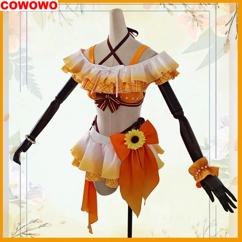 COWOWO Honoka Kousaka Cosplay Costume LoveLive Lovely Summer Bikini Swimming Suit Swimsuit Swimwear Women Girls Party Dress S-XL
COWOWO Honoka Kousaka Cosplay Costume LoveLive Lovely Summer Bikini Swimming Suit Swimsuit Swimwear Women Girls Party Dress S-XL