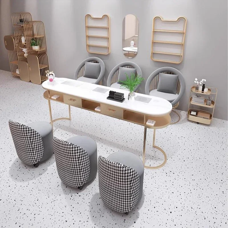 Modern Cream Style Nail Tables Multifunction Glass Tabletop Tavolo Manicure Vacuum Cleaner Mesa De Manicura Salon Furniture LVNT
Modern Cream Style Nail Tables Multifunction Glass Tabletop Tavolo Manicure Vacuum Cleaner Mesa De Manicura Salon Furniture LVNT