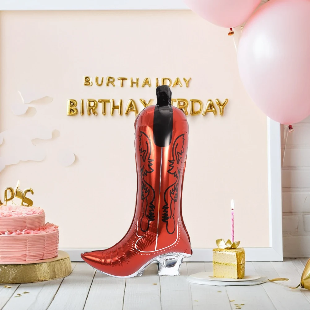 6pcs Cowboy Hat Boot Balloons Foil Decorations Birthday Party Cowgirl Theme Western Cowgirl Foil Balloon Style Balloons
6pcs Cowboy Hat Boot Balloons Foil Decorations Birthday Party Cowgirl Theme Western Cowgirl Foil Balloon Style Balloons