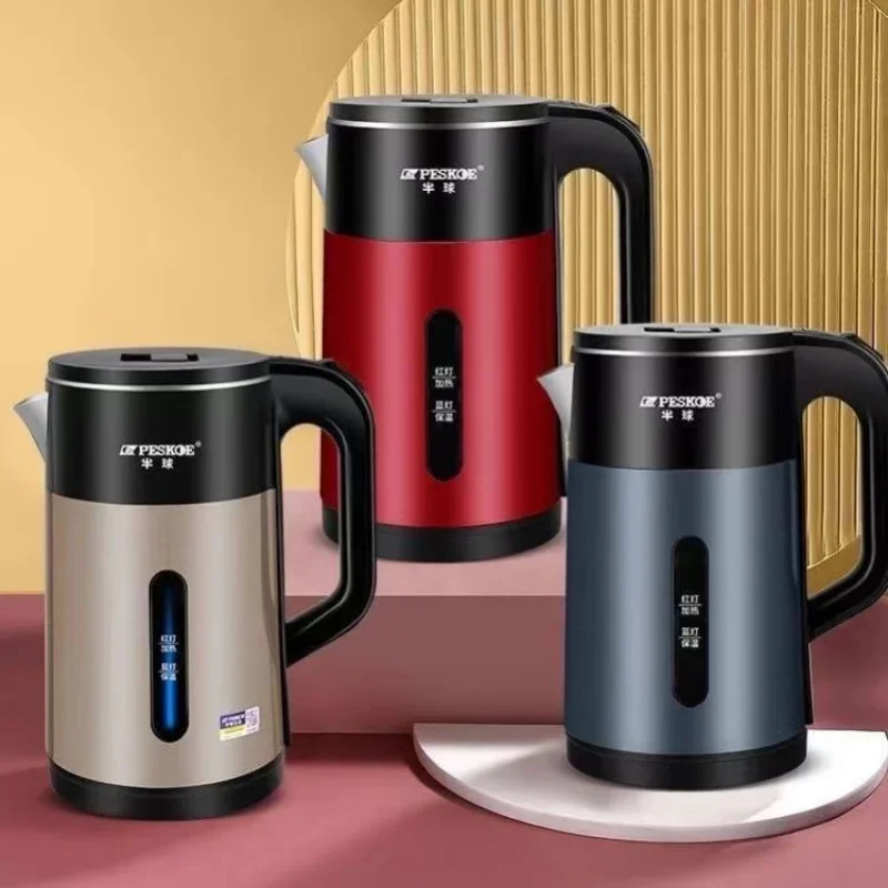 Electric Kettle 220V 304 Stainless Steel Home Kettle with Automatic Power Off and Thermal Insulation hervidor electrico de agua
Electric Kettle 220V 304 Stainless Steel Home Kettle with Automatic Power Off and Thermal Insulation hervidor electrico de agua