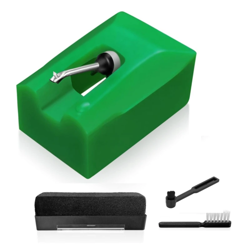 ATN95E Replacement Stylus For Audio-Technica AT-LP120-USB AT93 AT95 Turntable, Diamond Record Player Needles Easy To Use Green
ATN95E Replacement Stylus For Audio-Technica AT-LP120-USB AT93 AT95 Turntable, Diamond Record Player Needles Easy To Use Green