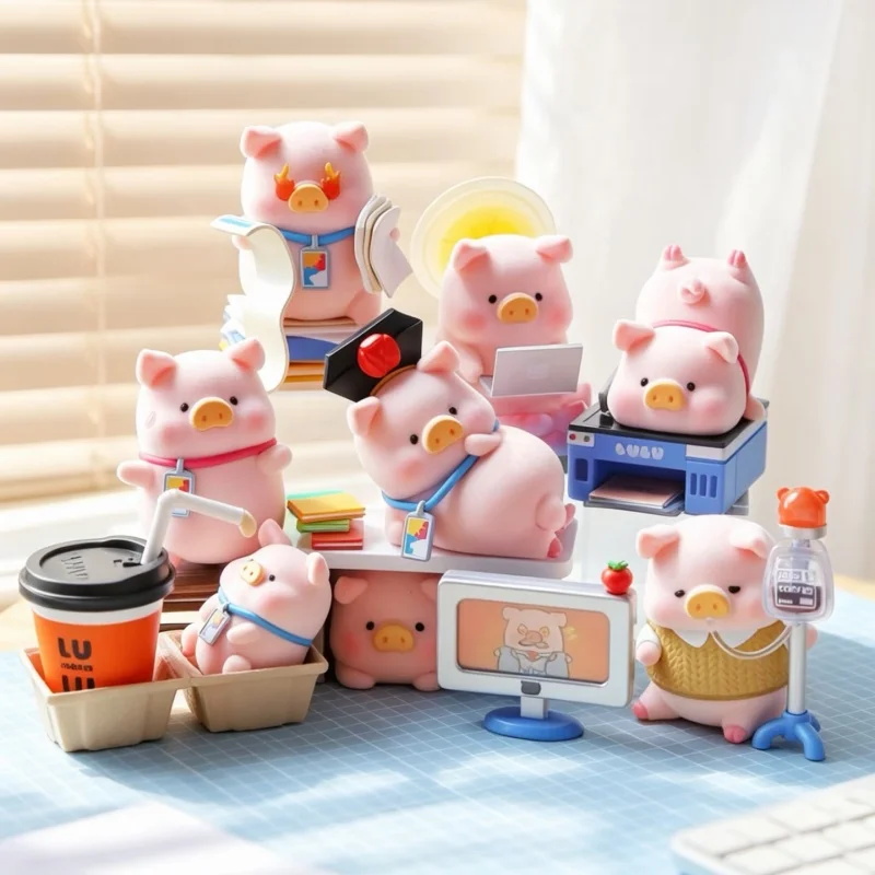 TOYZEROPLUS X Lulu The Piggy Pig Things At Work Series Blind Box Toys Flocked Kawaii Mystery Box Desk Decor Birthday Gift
TOYZEROPLUS X Lulu The Piggy Pig Things At Work Series Blind Box Toys Flocked Kawaii Mystery Box Desk Decor Birthday Gift