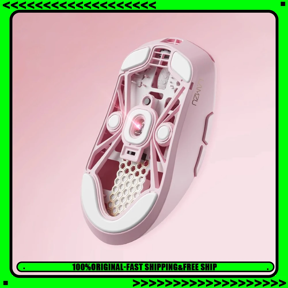 LAMZU MAYA Pink Wireless Mouse PIXART3950 Sensor 8K FPS Gaming Mouse 45g Lightweight PC Gmaer Accessories Gifts
LAMZU MAYA Pink Wireless Mouse PIXART3950 Sensor 8K FPS Gaming Mouse 45g Lightweight PC Gmaer Accessories Gifts