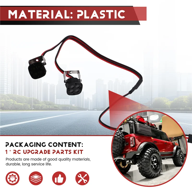 A19Q-передние передние светодиодные фонари, детали прожектора для 1/10 RC Crawler Axial SCX10 90046 TRX4 TRX6 Redcat Gen8 2LED
A19Q-передние передние светодиодные фонари, детали прожектора для 1/10 RC Crawler Axial SCX10 90046 TRX4 TRX6 Redcat Gen8 2LED