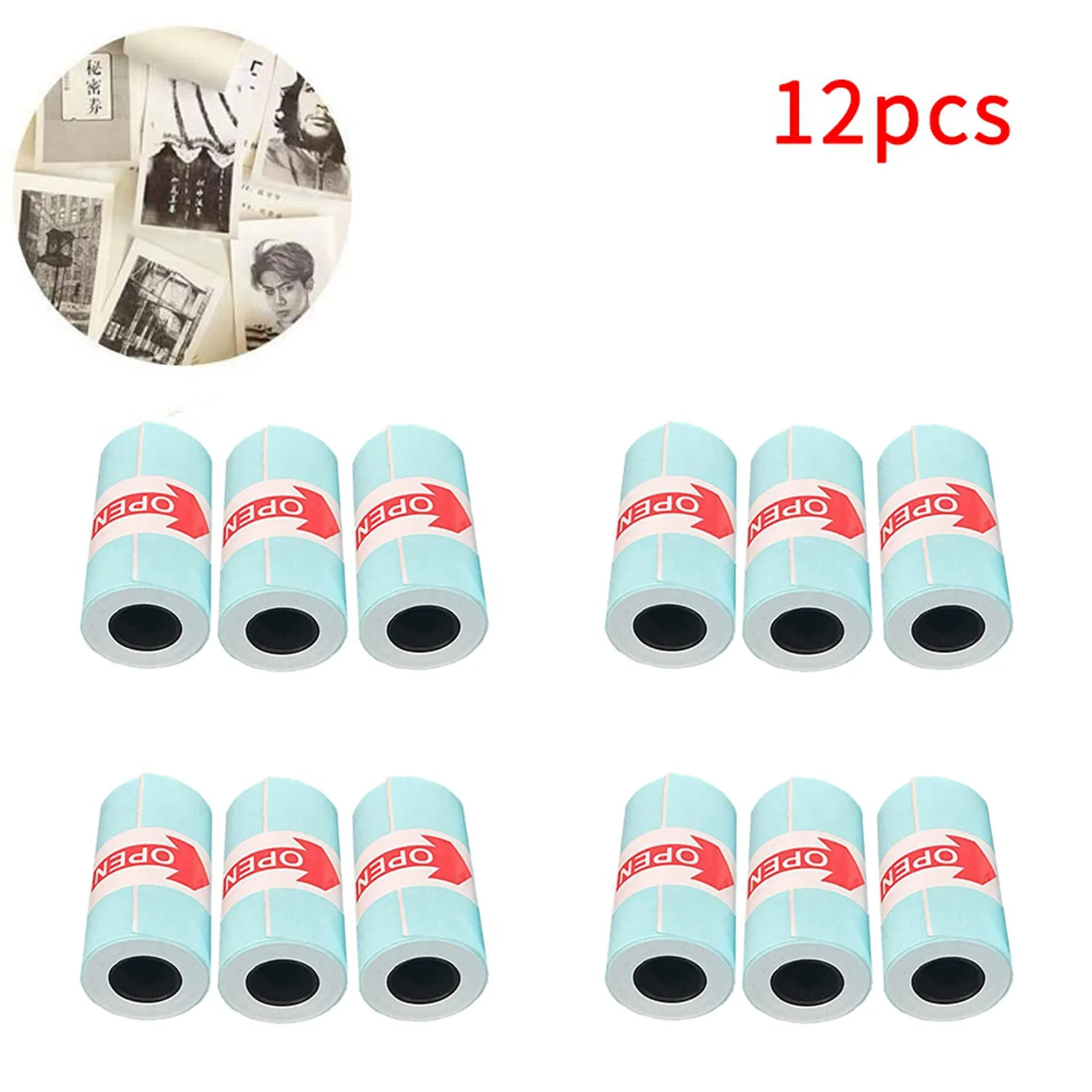 Suitable 36 Rolls Sticker Thermal Paper 57Mm X 30Mm Self-Adhesive Thermal Printer For PAPERANG Printer Cash Register POS Receipt
Suitable 36 Rolls Sticker Thermal Paper 57Mm X 30Mm Self-Adhesive Thermal Printer For PAPERANG Printer Cash Register POS Receipt