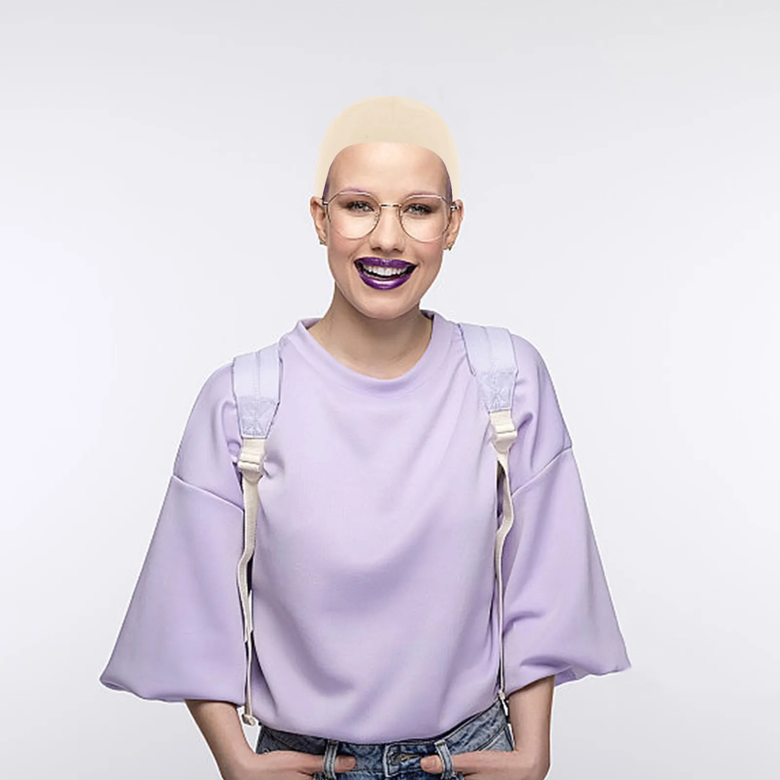 Bald Cosplay Latex Bald Head Cover One Size Fits Most Lightweight Comfortable Halloween Performance Role Play Fun Headwear
Bald Cosplay Latex Bald Head Cover One Size Fits Most Lightweight Comfortable Halloween Performance Role Play Fun Headwear