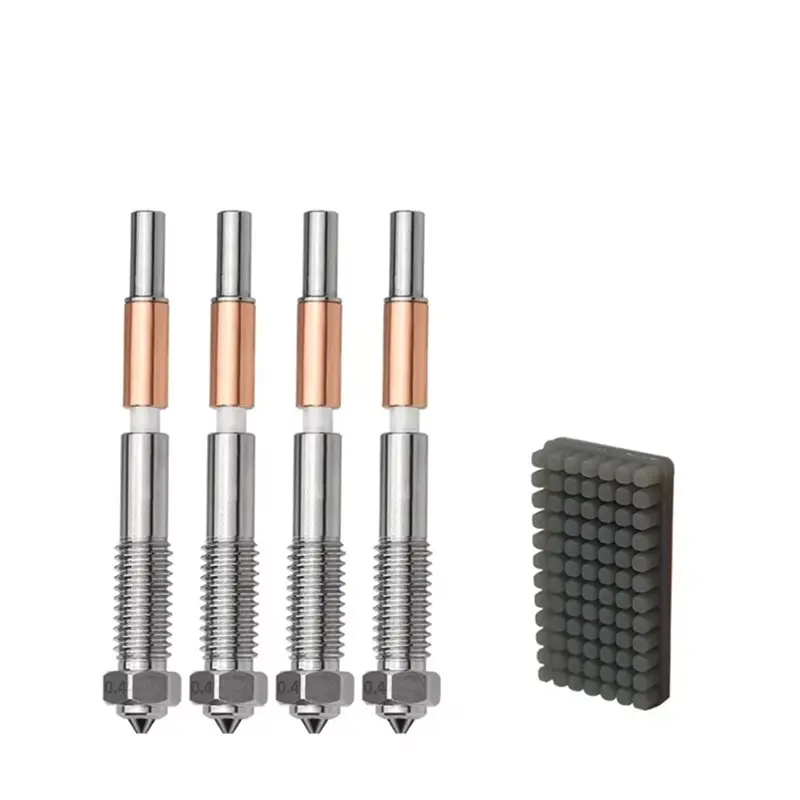 A13E- Quick Release Nozzle 0.4 Mm For QIDI Plus 4 Silicone Brush Hardened Steel 3D Printer Replacement Part
A13E- Quick Release Nozzle 0.4 Mm For QIDI Plus 4 Silicone Brush Hardened Steel 3D Printer Replacement Part