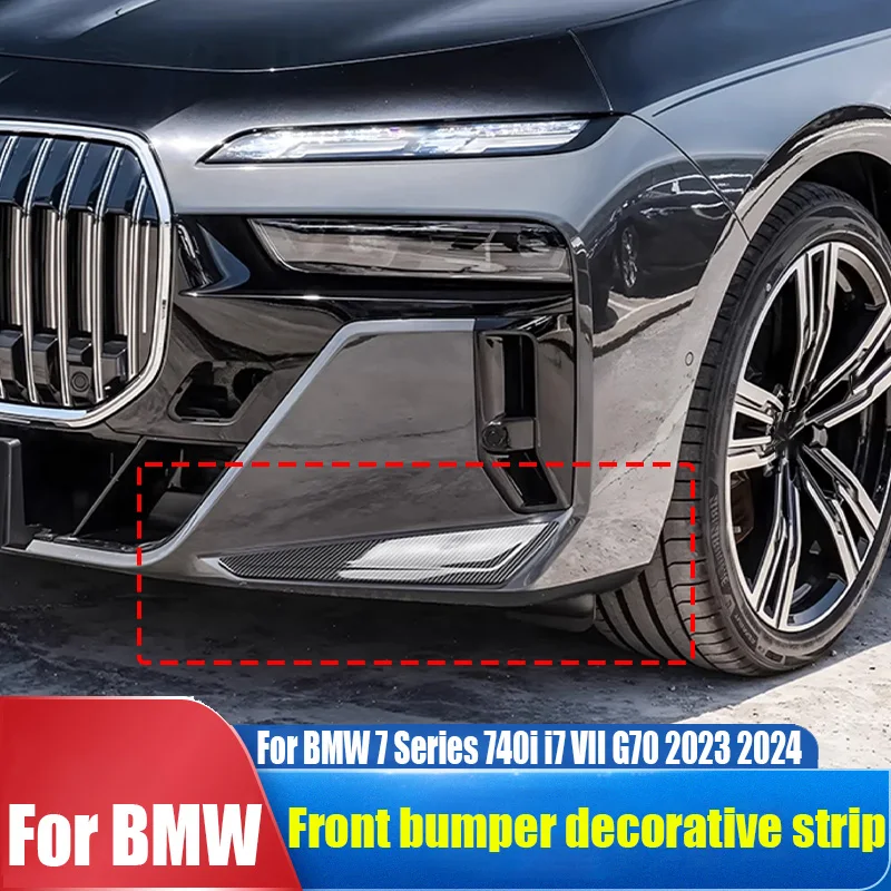 Для BMW 7 серии 740i i7 VII G70 2023 2024, декоративная полоса переднего бампера автомобиля, аксессуары для модификации внешнего украшения автомобиля 
Для BMW 7 серии 740i i7 VII G70 2023 2024, декоративная полоса переднего бампера автомобиля, аксессуары для модификации внешнего украшения автомобиля