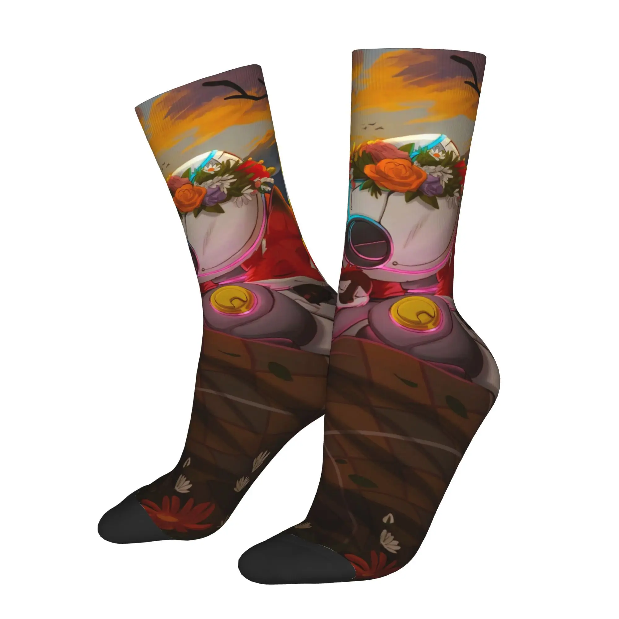 The Wild Robot Men Cycling Socks All Season Breathable Athletic Crew Socks for Spring Summer Fall Winter
The Wild Robot Men Cycling Socks All Season Breathable Athletic Crew Socks for Spring Summer Fall Winter
