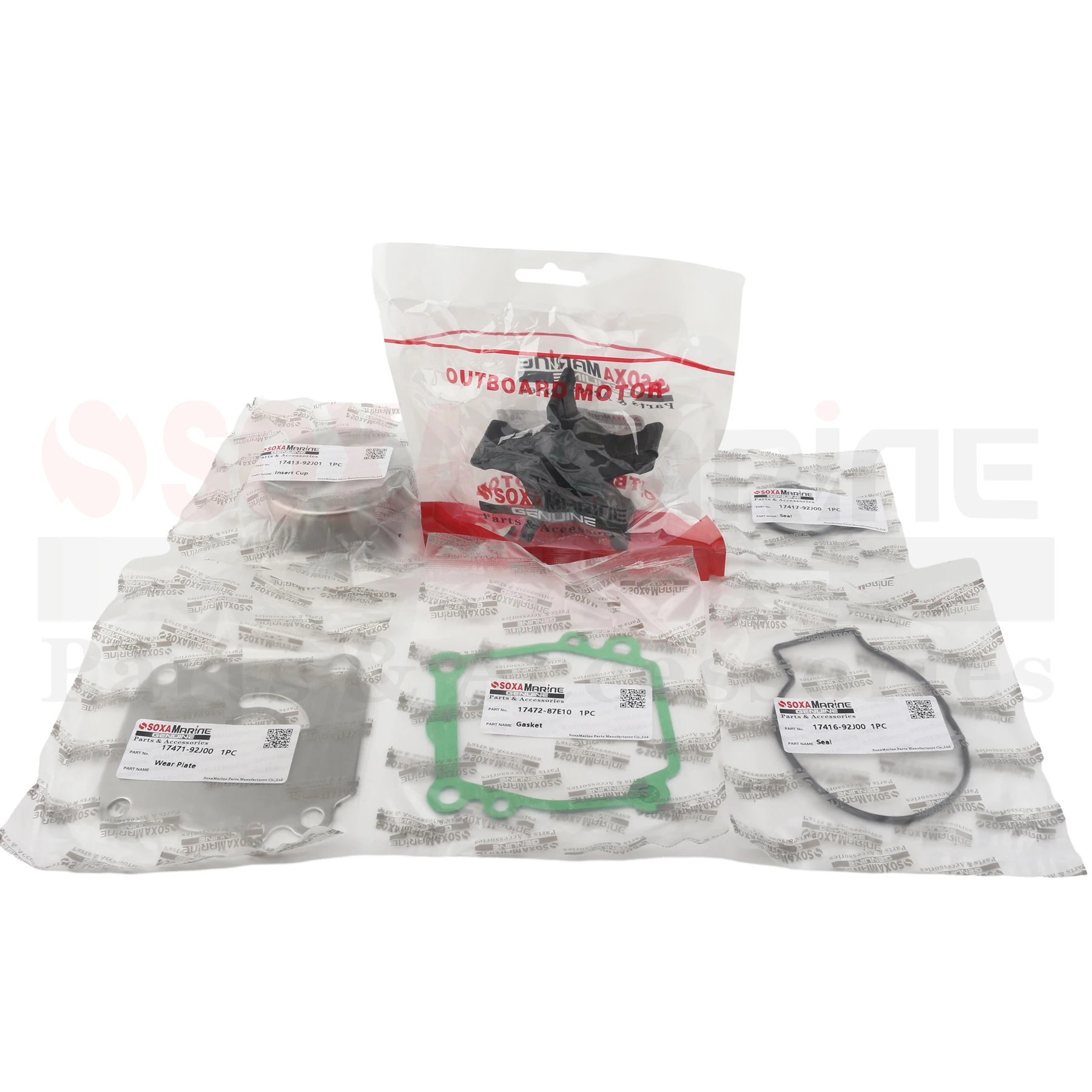 Impeller Repair Kit 17400-92J00 Fits for Suzuki Johnson Evinrude OMC 90 100 115 140 HP Marine Outboard Engines Replaces 5037176
Impeller Repair Kit 17400-92J00 Fits for Suzuki Johnson Evinrude OMC 90 100 115 140 HP Marine Outboard Engines Replaces 5037176
