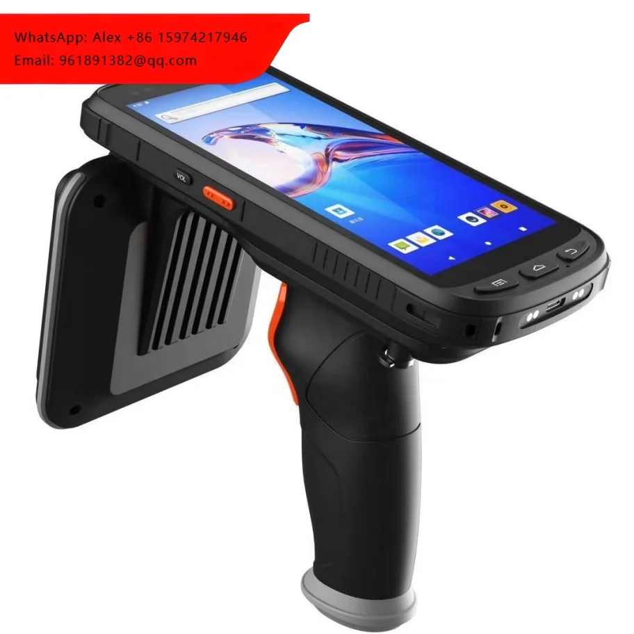 Vanch Portable 20 Meters Range RFID Card Reader UHF Handheld 860-960MHz Frequency ABS Material Android OS IP65 Protection
Vanch Portable 20 Meters Range RFID Card Reader UHF Handheld 860-960MHz Frequency ABS Material Android OS IP65 Protection