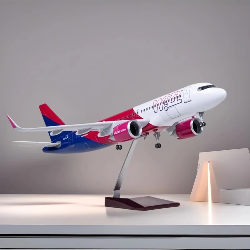 Resin Plane 47CM A320 Airplane Model AIR Wizz Airways Airplanes Model Toy w Wheels Landing Gears for Collectible Gifts
Resin Plane 47CM A320 Airplane Model AIR Wizz Airways Airplanes Model Toy w Wheels Landing Gears for Collectible Gifts