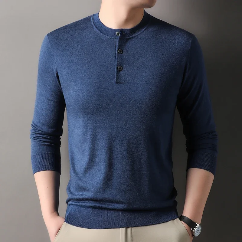 Men's Premium Cashmere Blend Crew Neck Sweater for Spring Lightweight Long Sleeve Knit Top, Solid Color Minimalist Casual Wear
Men's Premium Cashmere Blend Crew Neck Sweater for Spring Lightweight Long Sleeve Knit Top, Solid Color Minimalist Casual Wear