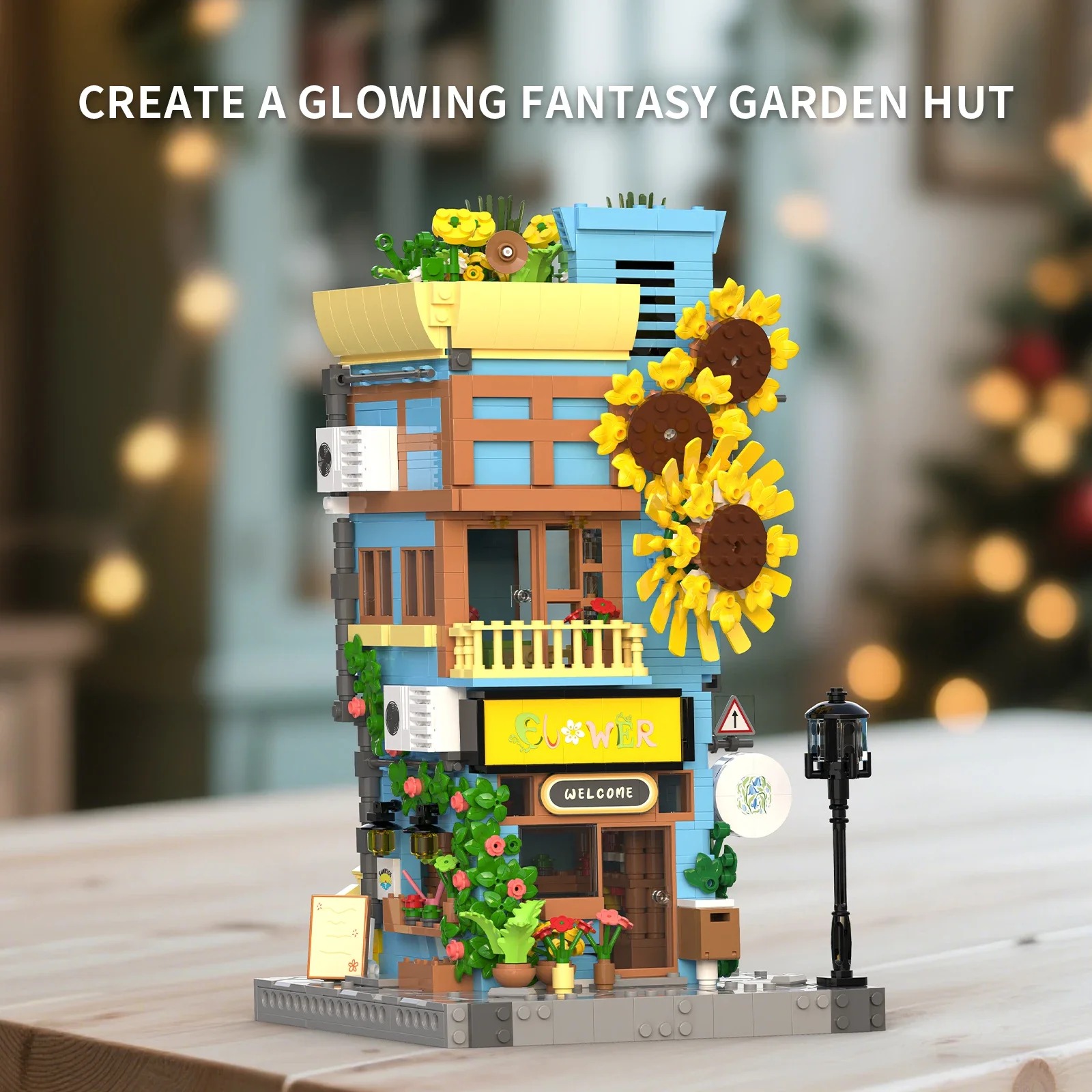 1580PCS Flower House Building Blocks Sunflower Detached House Model Bricks Desktop Decoration Teenagers DIY Toys Holiday Gifts
1580PCS Flower House Building Blocks Sunflower Detached House Model Bricks Desktop Decoration Teenagers DIY Toys Holiday Gifts