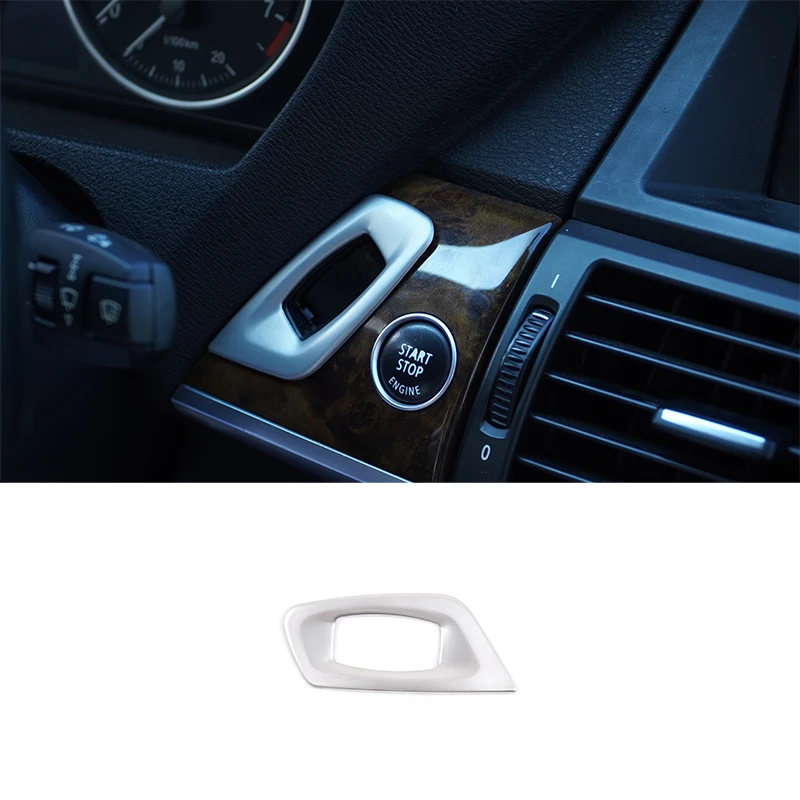 Stainless steel Car Dashboard Key Hole Frame Keyhole Decorative Cover For BMW X5 X6 E70 E71 2008-2013 Auto Interior Accessories
Stainless steel Car Dashboard Key Hole Frame Keyhole Decorative Cover For BMW X5 X6 E70 E71 2008-2013 Auto Interior Accessories