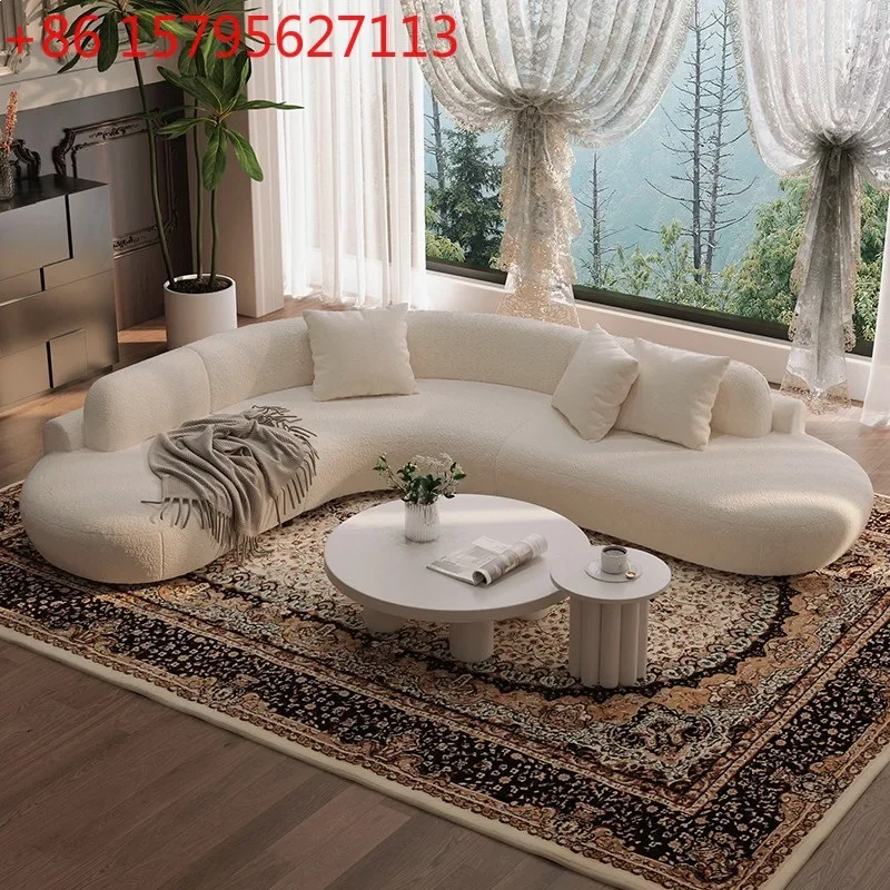 Cream style retro corner sofa French simple living room large sofa sofa
Cream style retro corner sofa French simple living room large sofa sofa