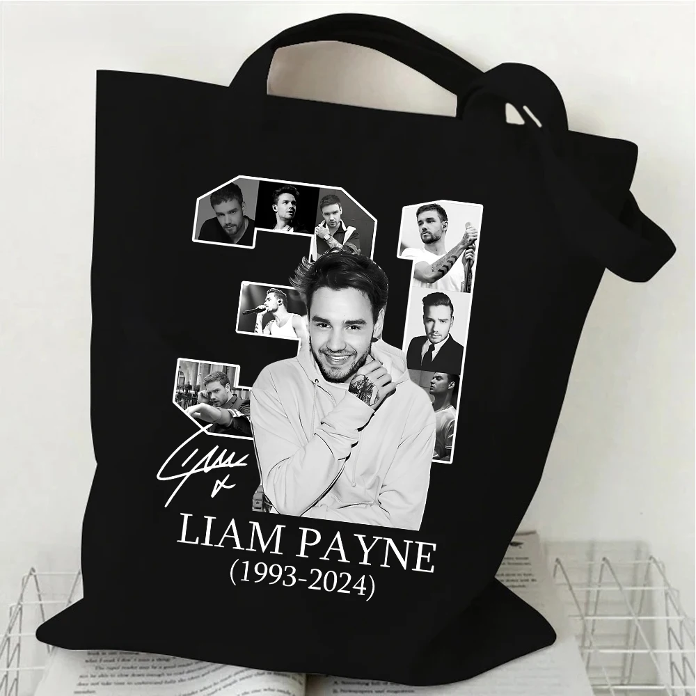 RIP Liam Payne Print Женские сумки-тоут для покупок Холщовая большая вместительная студенческая повседневная сумка на плечо
RIP Liam Payne Print Женские сумки-тоут для покупок Холщовая большая вместительная студенческая повседневная сумка на плечо