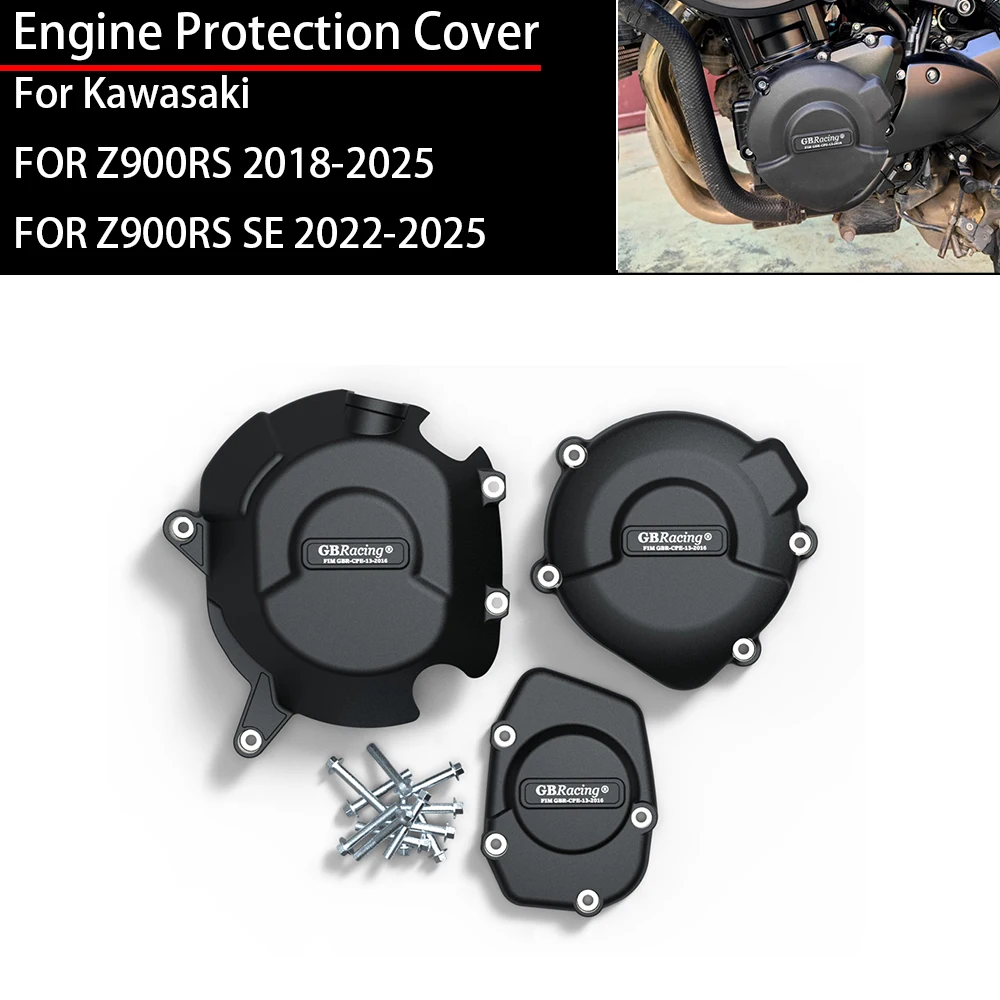 For Kawasaki Z900RS 2018-2025 Z900RS SE 2022-2025 Motorcycle Accessories Engine Protection Cover
For Kawasaki Z900RS 2018-2025 Z900RS SE 2022-2025 Motorcycle Accessories Engine Protection Cover