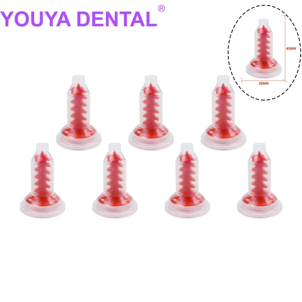 50pcs/Bag Dental Dynamic Mixing Tips Impression Nozzles for Imprinting Machine Fits Silicon Rubber Head Pentamix Mixing Tips Too
50pcs/Bag Dental Dynamic Mixing Tips Impression Nozzles for Imprinting Machine Fits Silicon Rubber Head Pentamix Mixing Tips Too