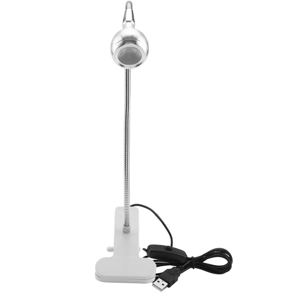 With Clip USB LED Table Light Adjustable Gooseneck Flexible Mini Desk Night Lamp 1W USB Powered LED Clip On Light Crafting
With Clip USB LED Table Light Adjustable Gooseneck Flexible Mini Desk Night Lamp 1W USB Powered LED Clip On Light Crafting