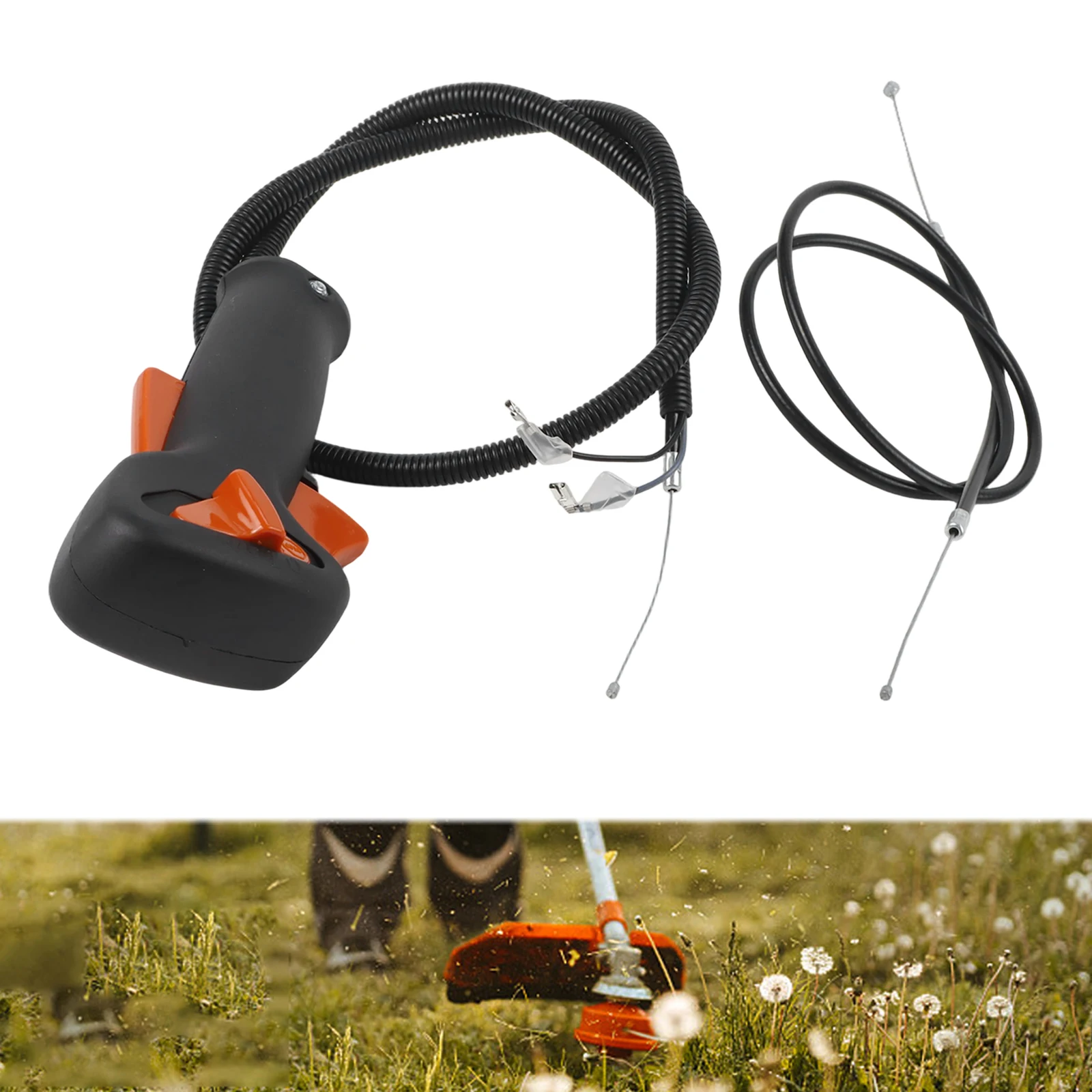 Кабель-переключатель дроссельной заслонки для триммеров и кусторезов FS, включает все необходимые компоненты, 41371801109
Кабель-переключатель дроссельной заслонки для триммеров и кусторезов FS, включает все необходимые компоненты, 41371801109