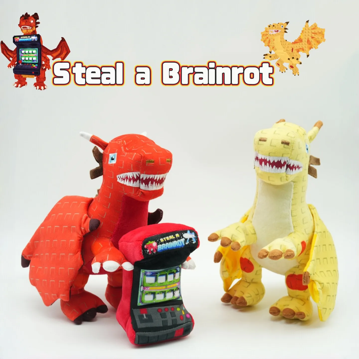 Arcadragon Steal a Brainrot Plush Doll Game Peripheral Figure Collectible Gift For Fans Home Decor
Arcadragon Steal a Brainrot Plush Doll Game Peripheral Figure Collectible Gift For Fans Home Decor